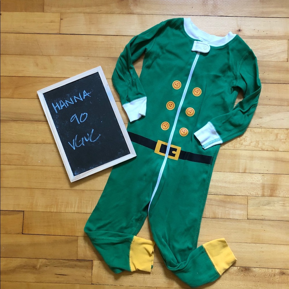 Unisex Hanna Andersson footless elf onesie